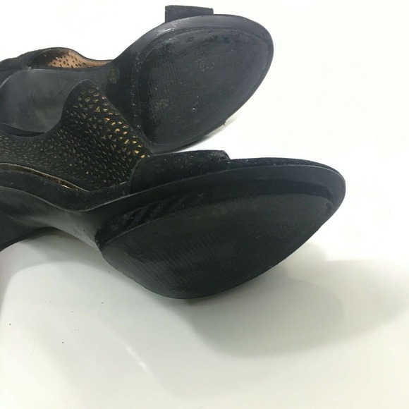 BCBGeneration  Cage Open Toe Leather Heels 8.5b BCBG Kadia - Picture 5 of 5